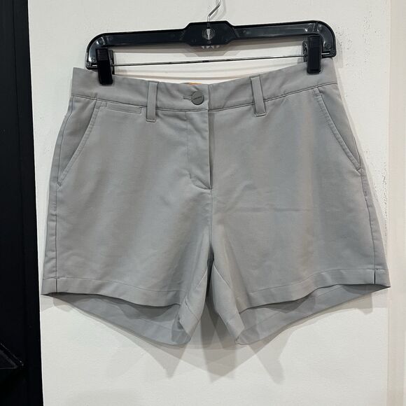 Macade Pants - Women’s Macade Gray Slim Fit Golf Shorts Size Medium